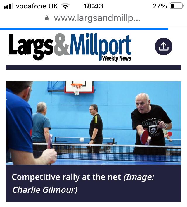 Largs Table Tennis Club